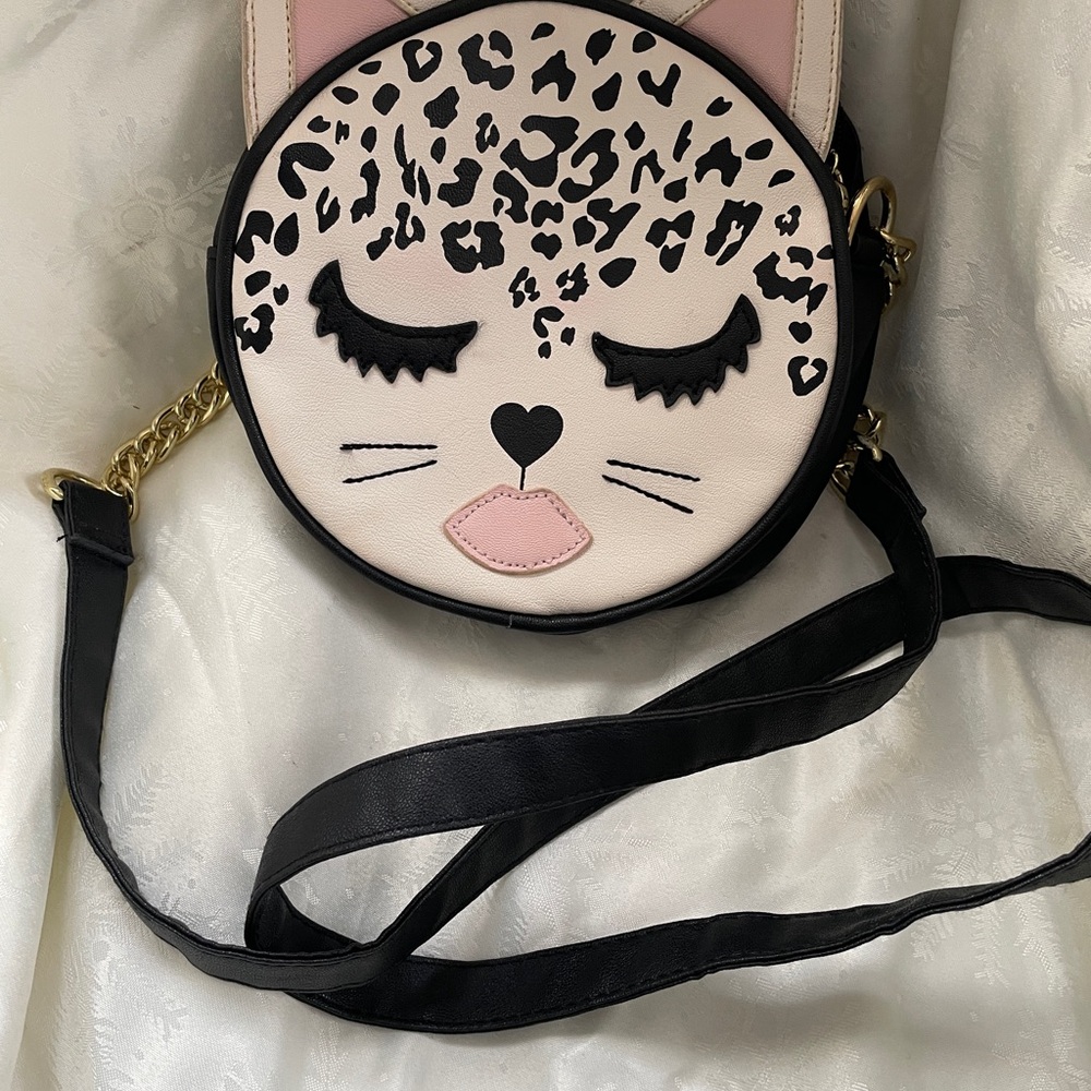 Betsey Johnson Luv Betsey Cat  Crossbody Bag